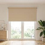 vidaXL Store enrouleur Protection UV Beige 120 x 230 cm Polyester
