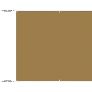 vidaXL Auvent vertical Beige 100x1200 cm Tissu oxford