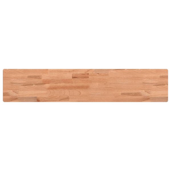 vidaXL Étagère murale 100x20x1 5 cm bois massif de hêtre