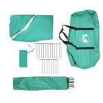 vidaXL Tente de réception vert imperméable
