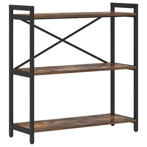 vidaXL Étagère Chêne fumé 80 x 30 x 85 cm Bois d'ingénierie