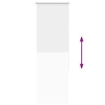 vidaXL Store enrouleur occultant largeur du tissu 45 7 cm polyester