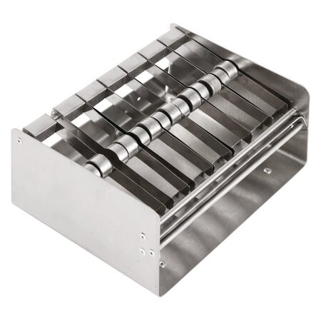 Distributeur d'étiquettes en inox professionnel - vogue -  - acier inoxydable 237x190x121mm