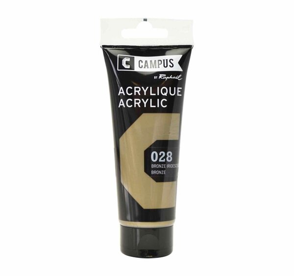 Peinture acrylique 100 ml - Bronze iridescent n°028