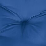 vidaXL Coussins de palette lot de 5 bleu royal tissu