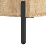 vidaXL Table de chevet chêne sonoma 40x35x47 5 cm bois d’ingénierie