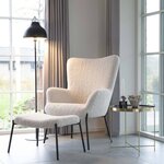 House Nordic Table basse Scarlett 48x48 cm Rond Laiton