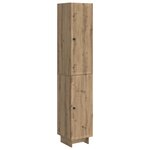 vidaXL Ensemble de Meubles 2 Pièces Chêne artisanal 34 5 x 33 x 90 cm