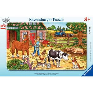 Puzzle Ravensburger Puzzle 15 Pièces : Puzzle Cadre - Pat