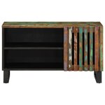 vidaXL Meuble TV 80x34x46 cm bois d'acacia massif