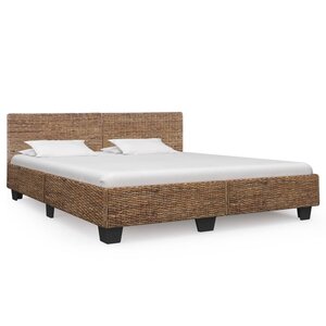 vidaXL Cadre de lit Rotin naturel 180x200 cm