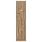 vidaXL Armoire d'apothicaire chêne artisanal bois d'ingénierie