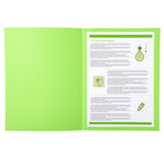 Paquet 50 Chemise imprimées Foldyne 250 Tilleul x 5 EXACOMPTA