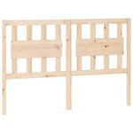 vidaXL Tête de lit 145 5x4x100 cm Bois massif de pin