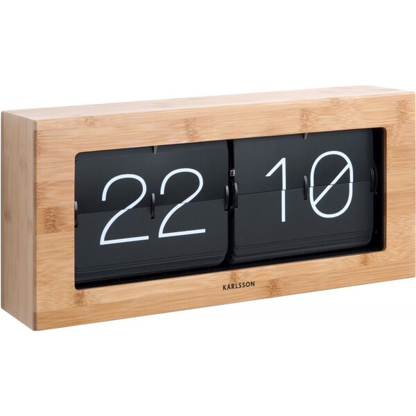 Horloge à poser flip box