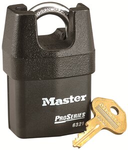 Cadenas Haute Sécurité Etanche Anse Protégée Extérieur Clé