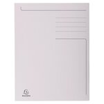 Chemises, A4, carton, couleurs assorties EXACOMPTA