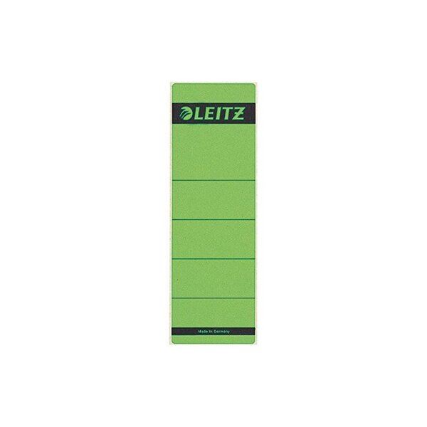 LEITZ Etiquette pour dos de classeur  61 x 192 mm  vert