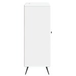 vidaXL Buffet Blanc 66 x 34 5 x 90 cm Bois d'ingénierie
