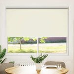 Store enrouleur occultant 160 x 175 cm crème