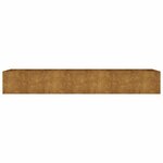 vidaXL Lit surélevé de jardin 280x80x40 cm acier corten