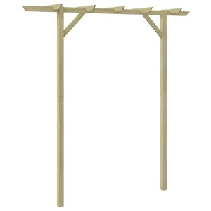 vidaXL Pergola de jardin 205 x 40 x 203 cm Bois