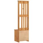 vidaXL Portemanteau SANDNES 45x40x159 5 cm bois massif pin