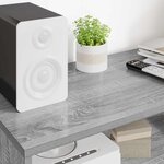 vidaXL Meuble TV Gris Sonoma 100 x 35 x 40 cm Bois d'ingénierie