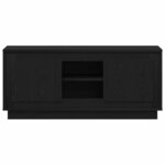 vidaXL Meuble TV Chêne noir 102 x 35 x 45 cm Bois d'ingénierie