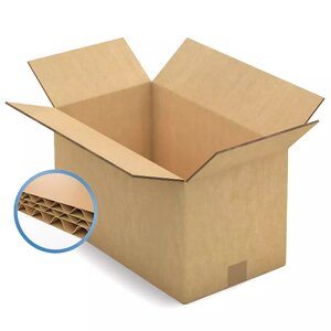 Caisses carton – (70) Triple cannelure brun 40x50x40 cm – Bulteau Systems