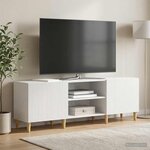 vidaXL Meuble TV Blanc 150 x 31 x 50 cm Bois d'ingénierie