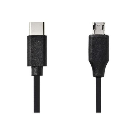 Nedis Câble USB USB-C (M) droit pour Micro-USB de type B (M) droit USB 2.0 1 m rond noir