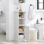 vidaXL Cabinet de salle de bain VIGO Blanc 37 x 34 x 110 cm