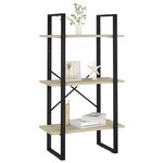 vidaXL Étagère de rangement Chêne Sonoma 60x30x105 cm Aggloméré