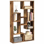 vidaXL Bibliothèque vieux bois 72x20x120 5 cm bois d'ingénierie