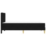 vidaXL Cadre de lit Noir 80 x 200 cm Polyester