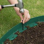 vidaXL Bordures de pelouse Vert 2000 x 4 x 5 cm Plastique