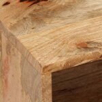 vidaXL Meuble TV Bois massif de manguier 120 x 30 x 40 cm