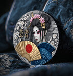 GEISHA Whispers of Grace Pièce de monnaie en argent de 2 oz 5 Dollars Niue 2025
