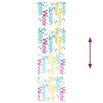 vidaXL Store enrouleur de douche 70x240 cm largeur du tissu 66 cm