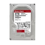 WD Red Plus - Disque dur Interne NAS - 8To - 7200 tr/min - 3.5 (WD80EFBX)