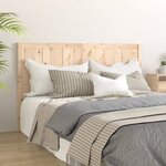 vidaXL Tête de lit 145 5x4x100 cm Bois massif de pin