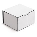 Boîte carton blanche d'expédition rajapost 31x21 5x7 cm (lot de 50)