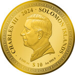 Pièce de monnaie en Or 10 Dollars g 0.311 Millésime 2024 Seven Wonders of the Modern World MACCHU PICCHU