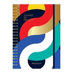 Bloc-notes To Do List - 13x18 Cm - 100 Pages - Rayures Multicolores - Draeger paris