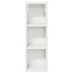 vidaXL Armoire murale de salle de bain Blanc 20 x 16 x 62 5 cm