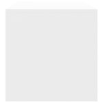 vidaXL Meuble TV Blanc 120x40x40 cm Bois d'ingénierie