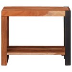 vidaXL Bibliothèque 50 x 30 x 40 cm Bois d'Acacia Massif