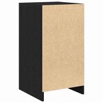 vidaXL Buffet Chêne noir 40 x 40.5 x 75 cm Bois d'ingénierie