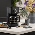Princess machine à café avec wi-fi moments 900 w 1 5 l noir